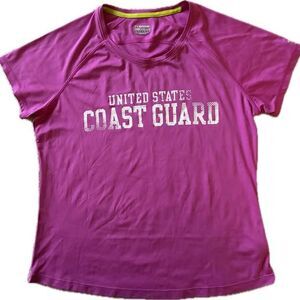 Under Armour Coast Guard T-Shirt Pink LG